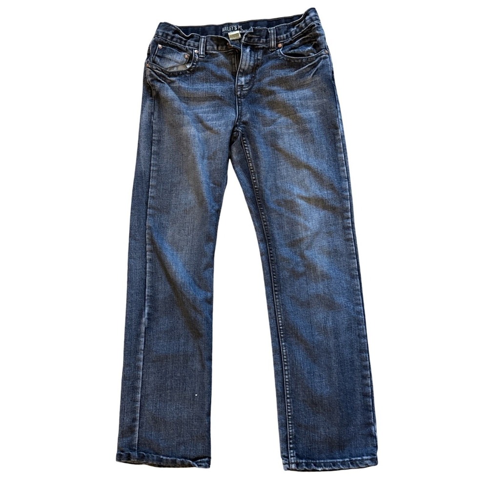Baileys Pt Vintage Straight Jeans Dark Wash Denim Boys Size 16